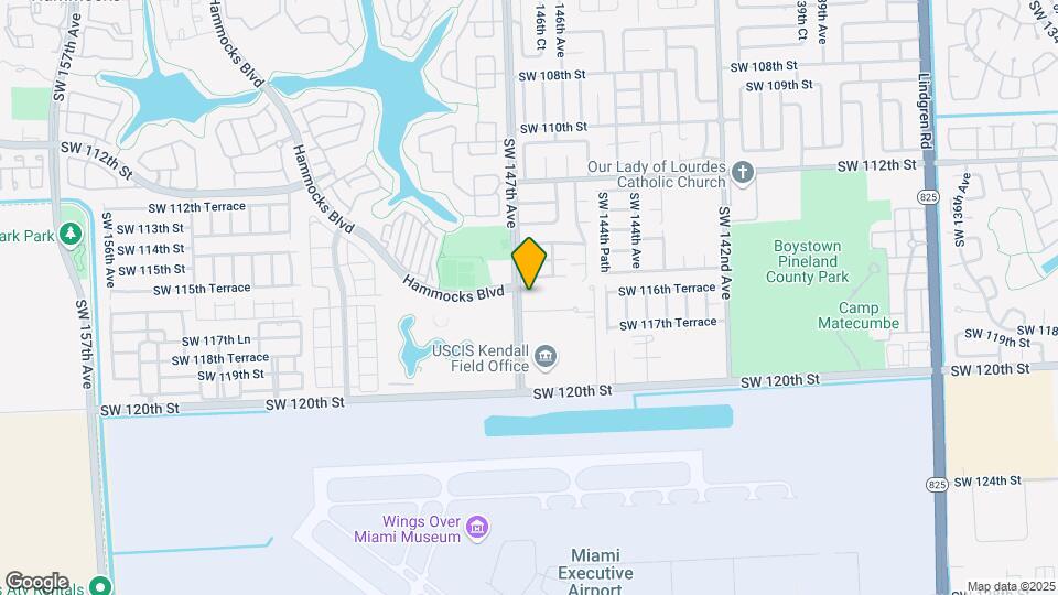 11605 SW 147th Ave Map and Location Details