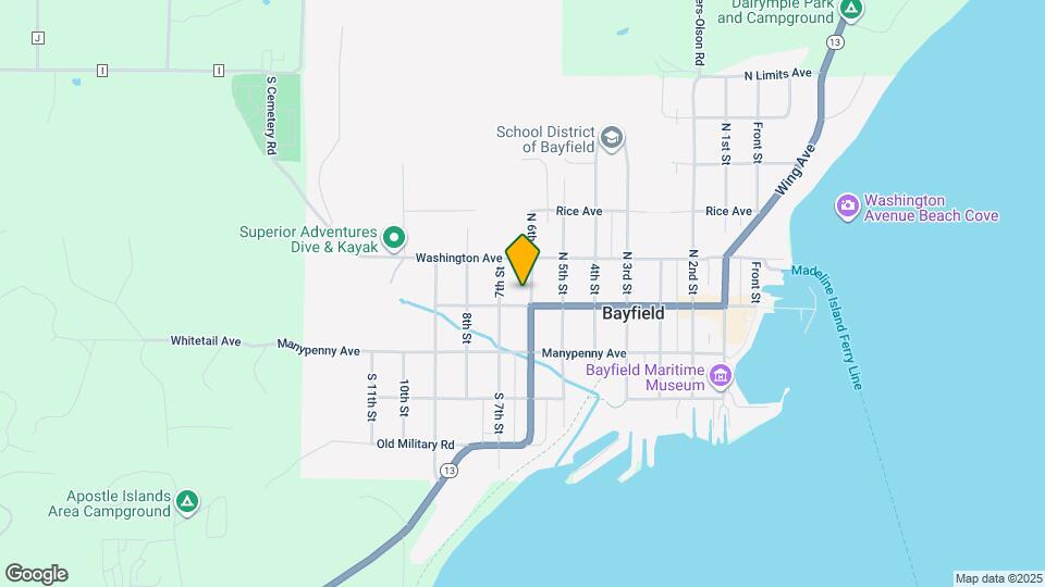 9 N 6th St Map and Location Details