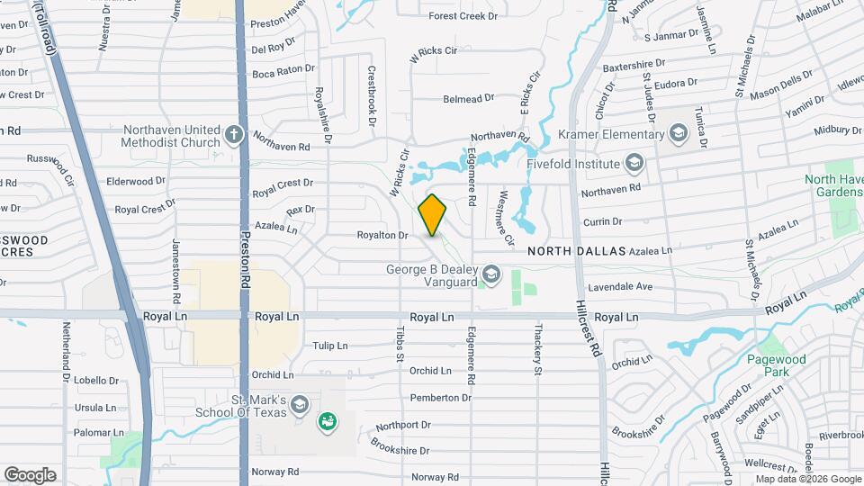 6441 Royalton Dr Map and Location Details