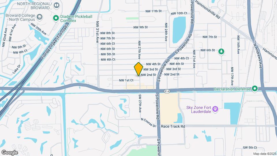 2701 NW 1st Ct Mapa y Detalles de la Ubicación