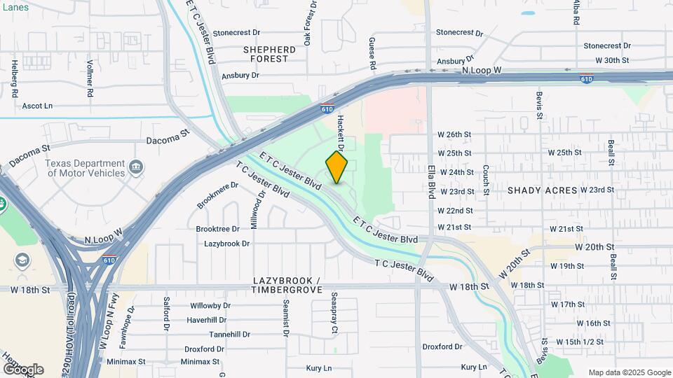 2424 E T C Jester Blvd Map and Location Details