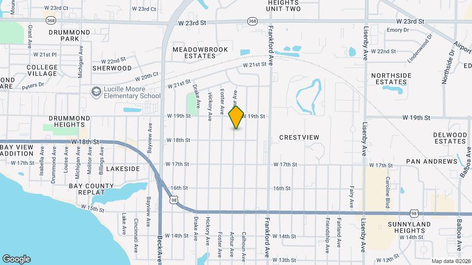 1804 Arthur Ave Map and Location Details