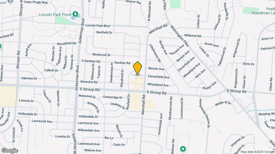 1248 Cloverfield Ave Map and Location Details