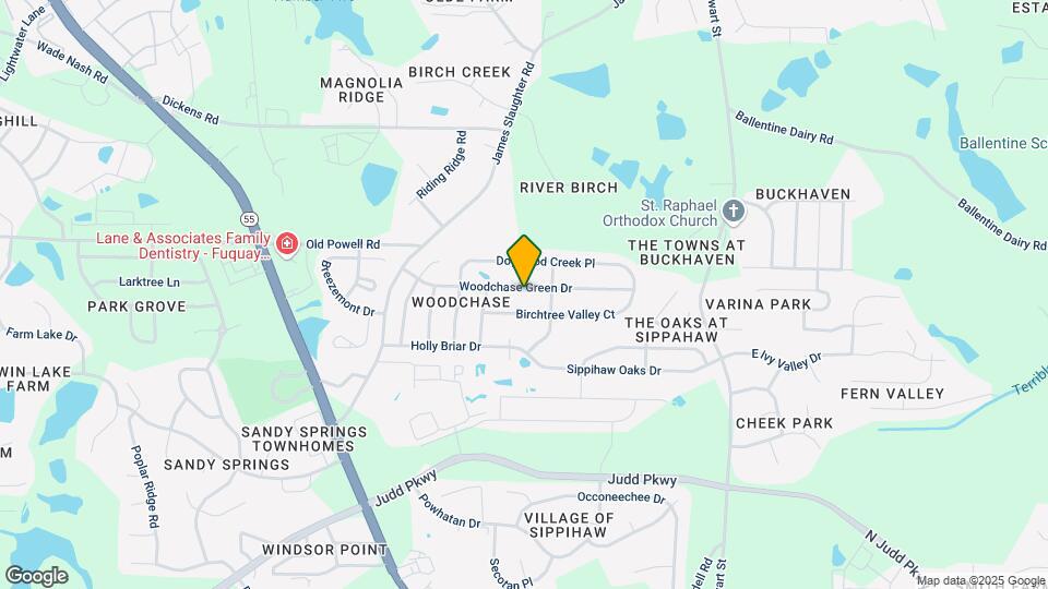 420 Woodchase Green Dr Map and Location Details