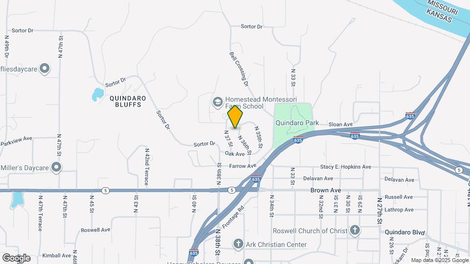 3318 N 36th St Map and Location Details