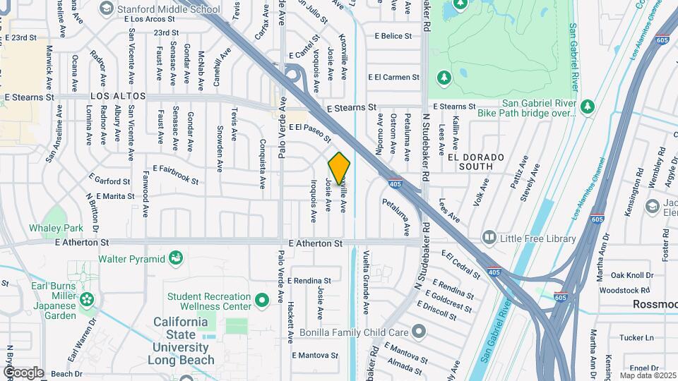 1921 Knoxville Ave, Unit 19211/2 Map and Location Details