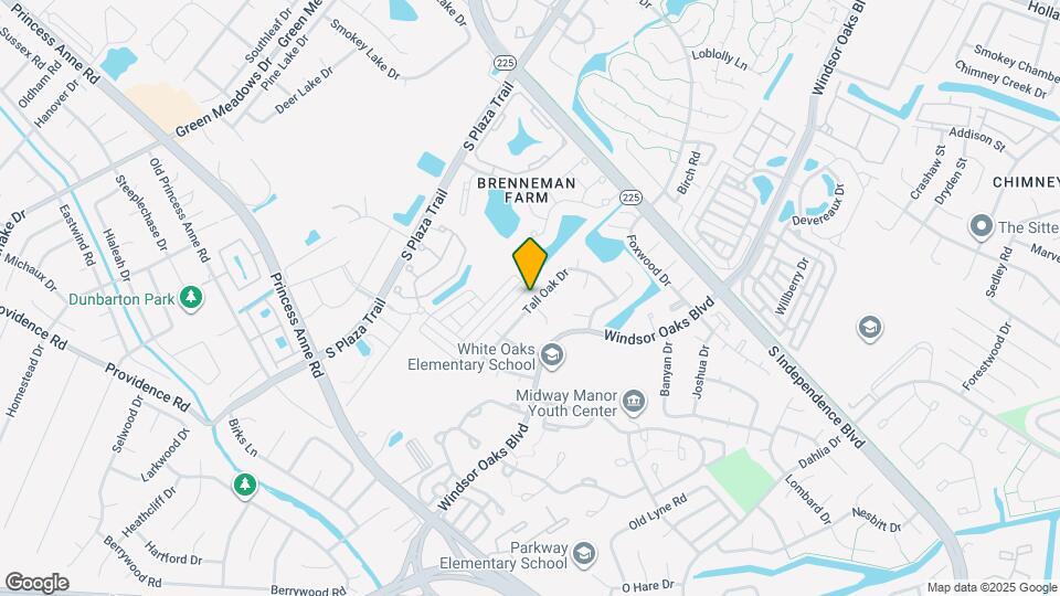 1081 Tall Oak Dr Map and Location Details