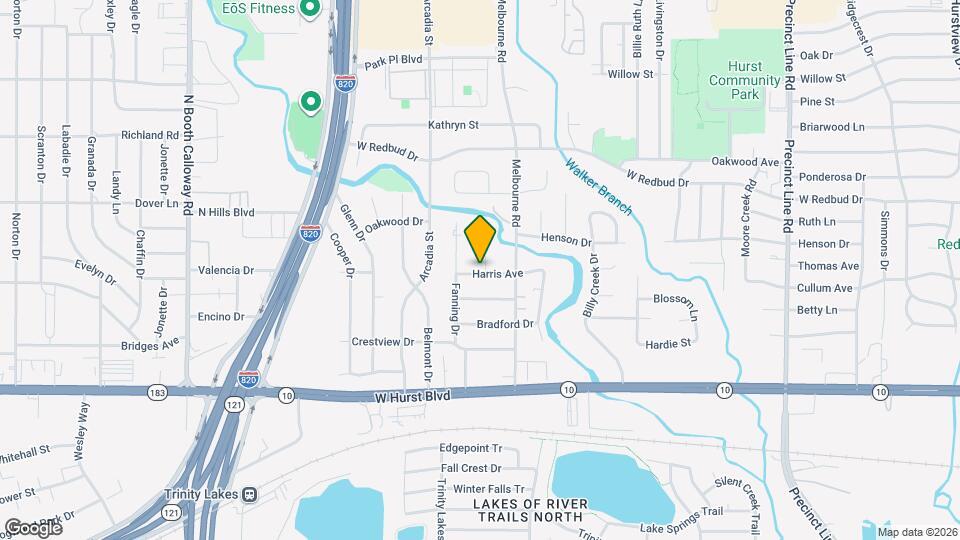 1220 Harris Ave Map and Location Details