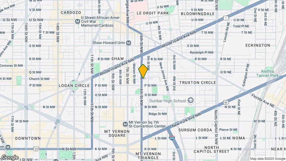 1539 6th St NW Map and Location Details