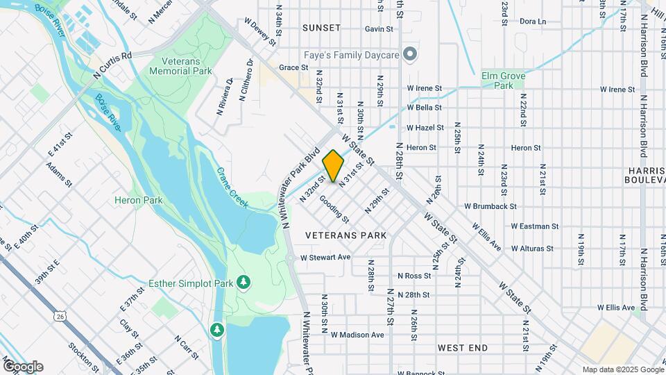 919 N 31st St Map and Location Details