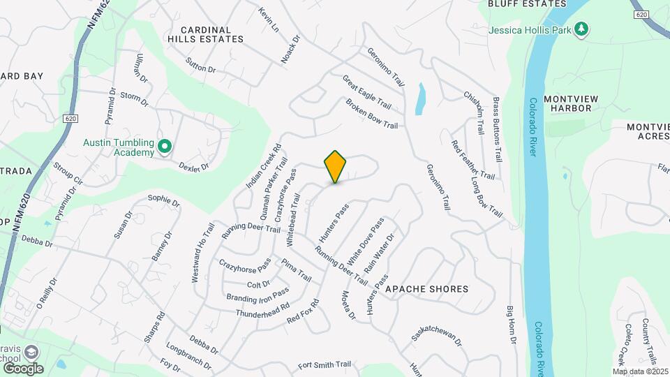 2650 Crazyhorse Pass Map and Location Details