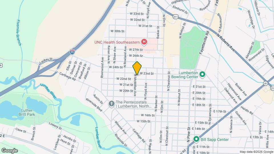 2202 N McMillan Ave Map and Location Details