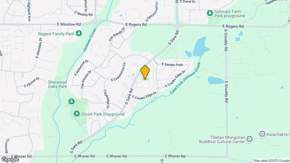 3410 S Oaklawn Cir Map and Location Details