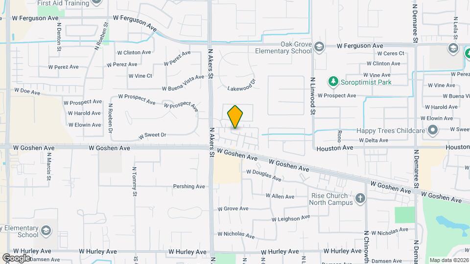 5102 W Fiano Ave Map and Location Details