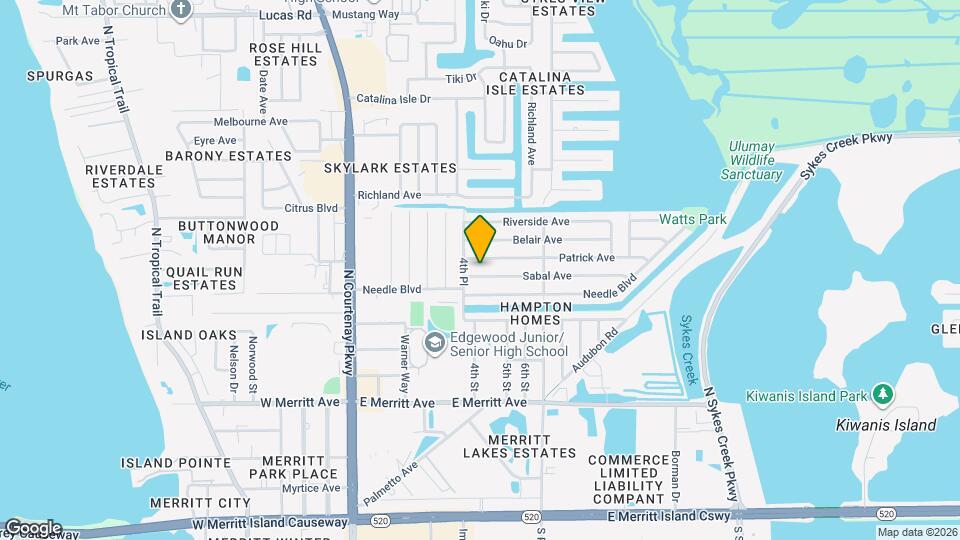 260 Sabal Ave Map and Location Details