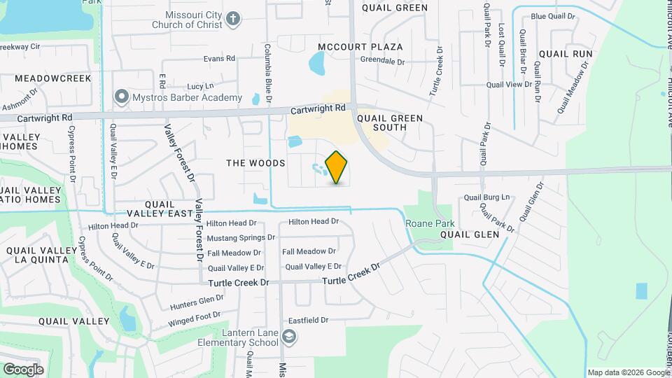 1731 Gray Hawk Dr Map and Location Details