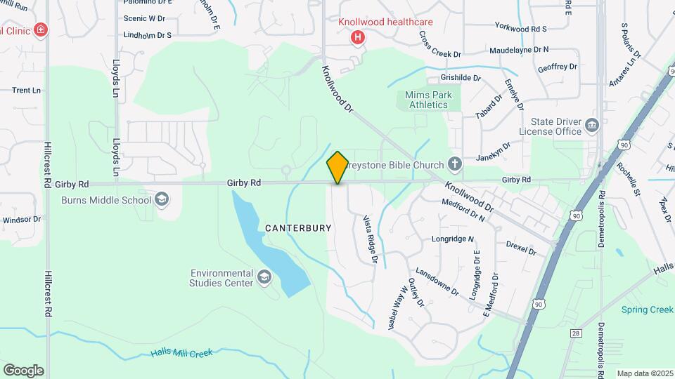 3505 Pepper Ridge Dr Map and Location Details