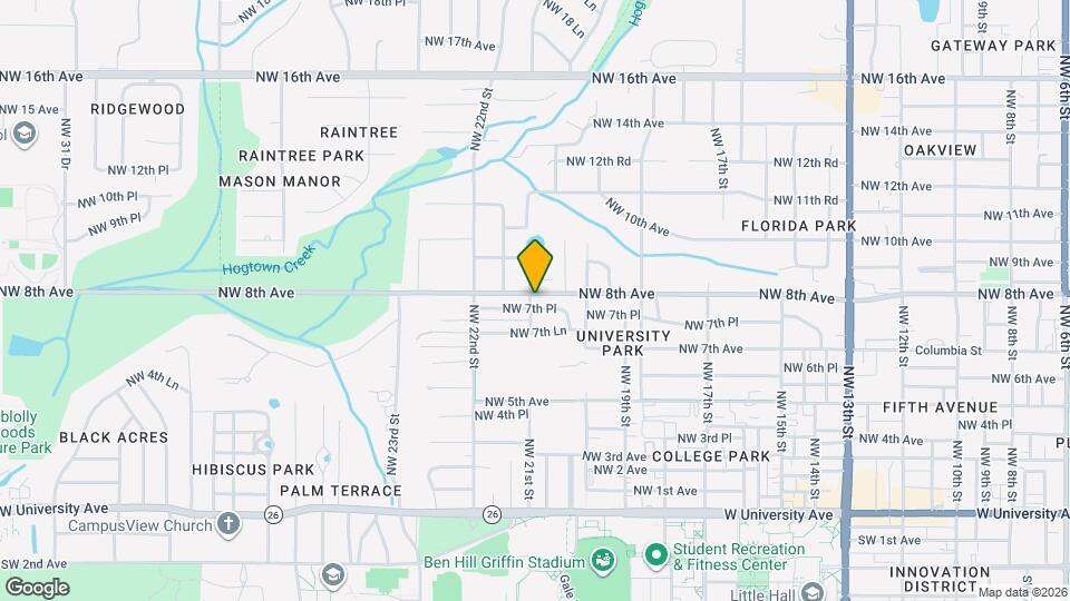 2058 NW 7th Pl Map and Location Details