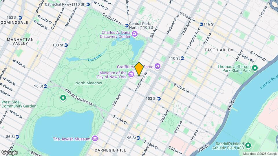 29 E 104th St Map and Location Details