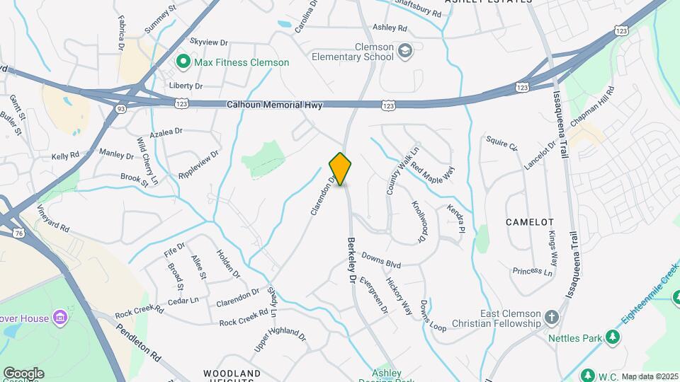 748 Berkeley Dr Map and Location Details