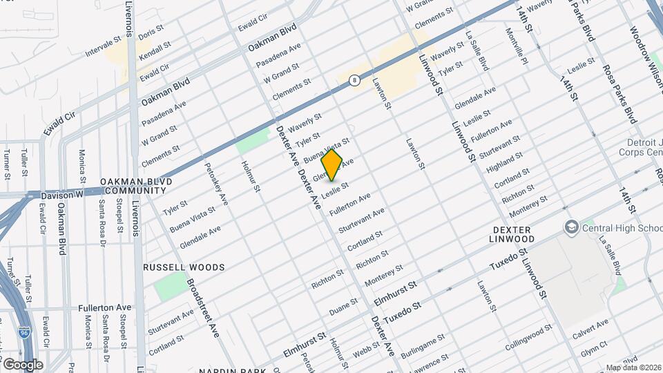 3328 Leslie St Mapa y Detalles de la Ubicación