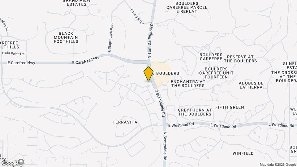 7086 E Whispering Mesquite Trail Map and Location Details