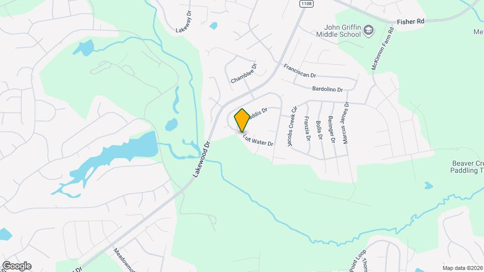 2556 Lull Water Dr Map and Location Details