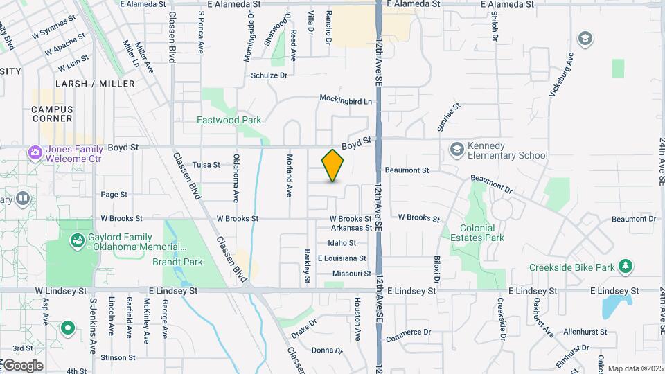 969 Barkley Cir Map and Location Details