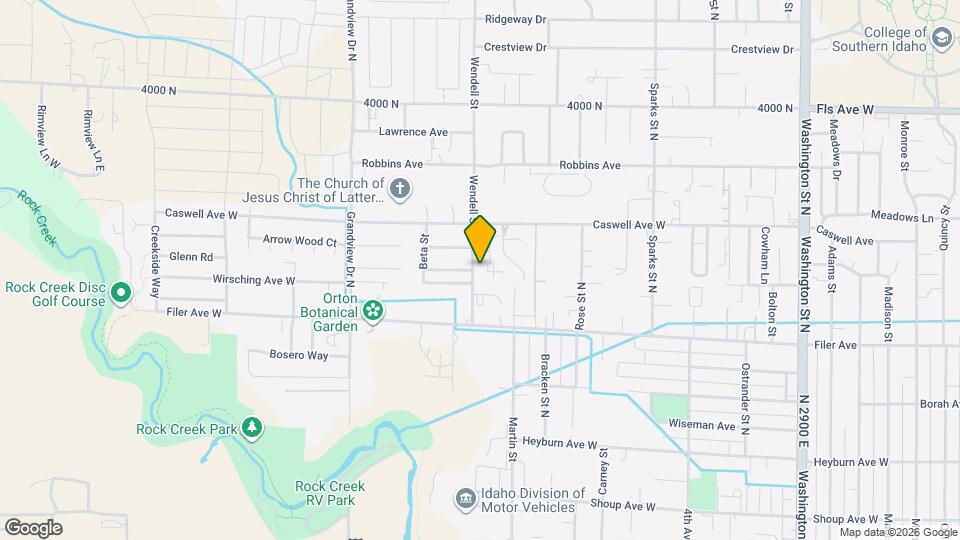 617 Saratoga Dr Map and Location Details