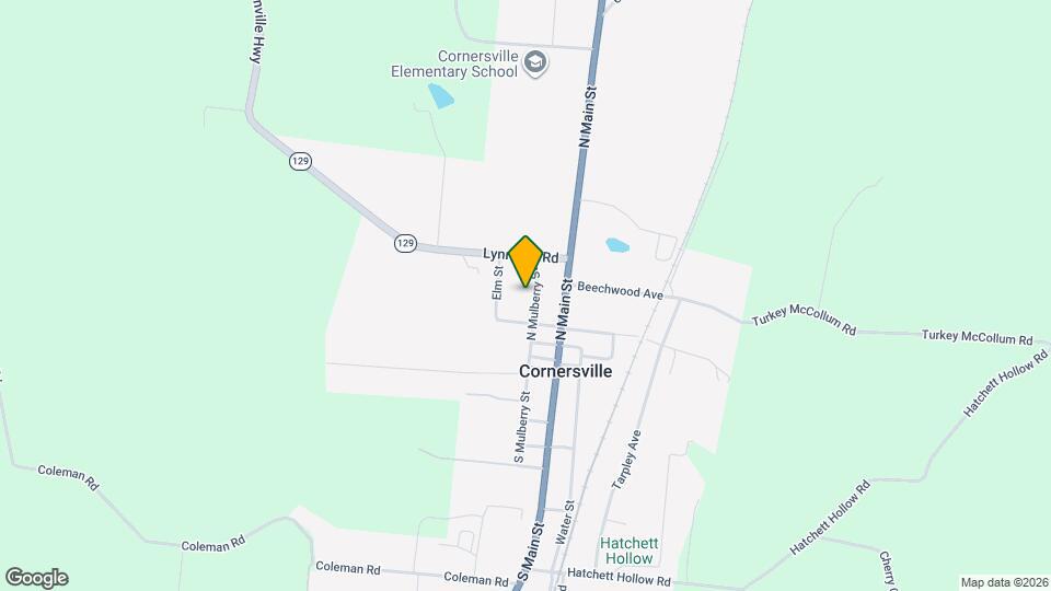 207 N Mulberry St Map and Location Details