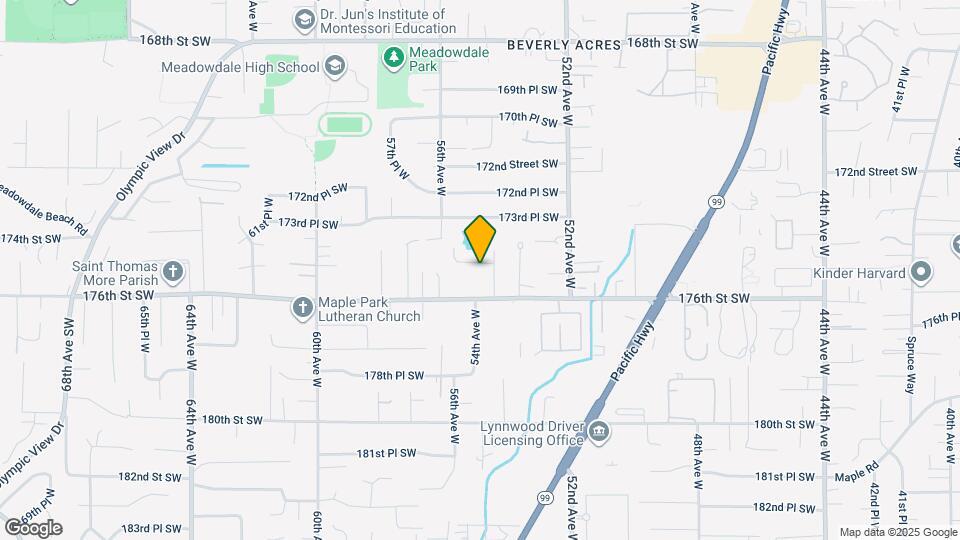 5426 175th St SW Map and Location Details