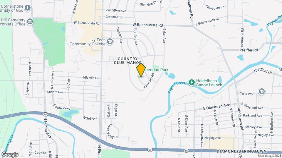 3119 Kensington Ave Mapa y Detalles de la Ubicación