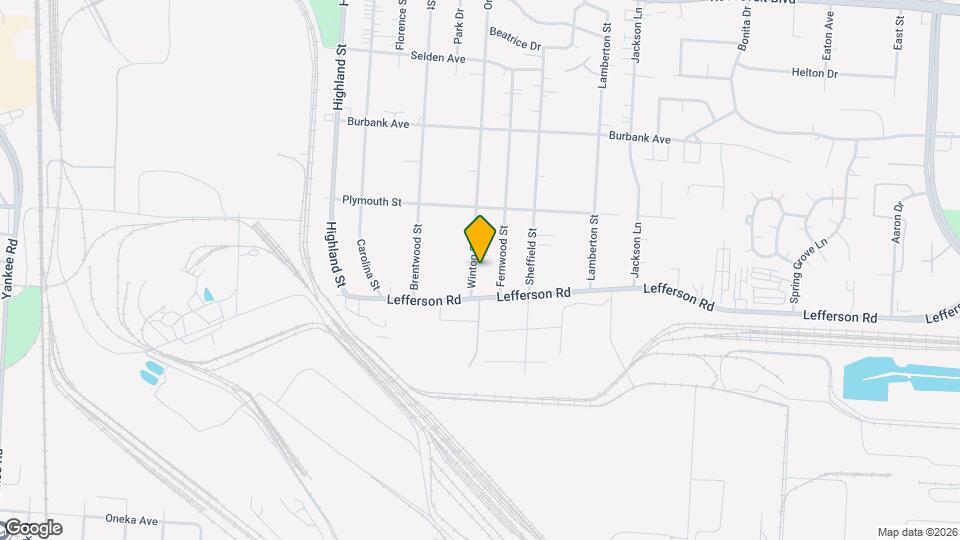 2217 Winton St Map and Location Details