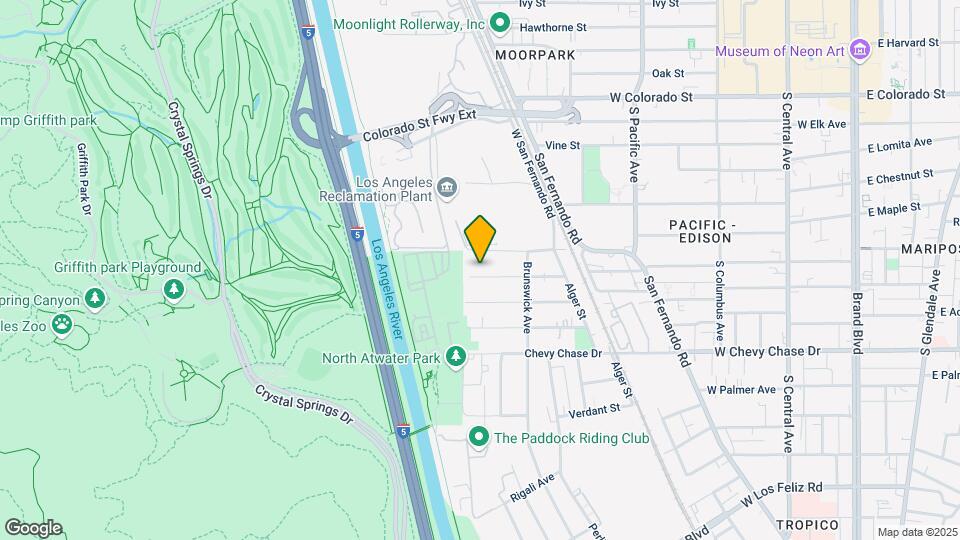 4005 Sequoia St Map and Location Details