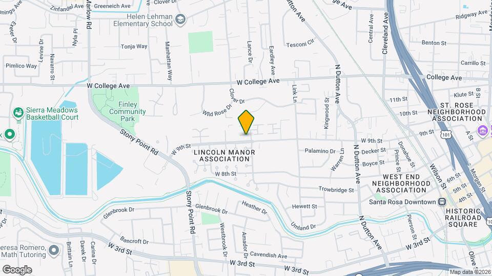 717 Simpson Pl Map and Location Details