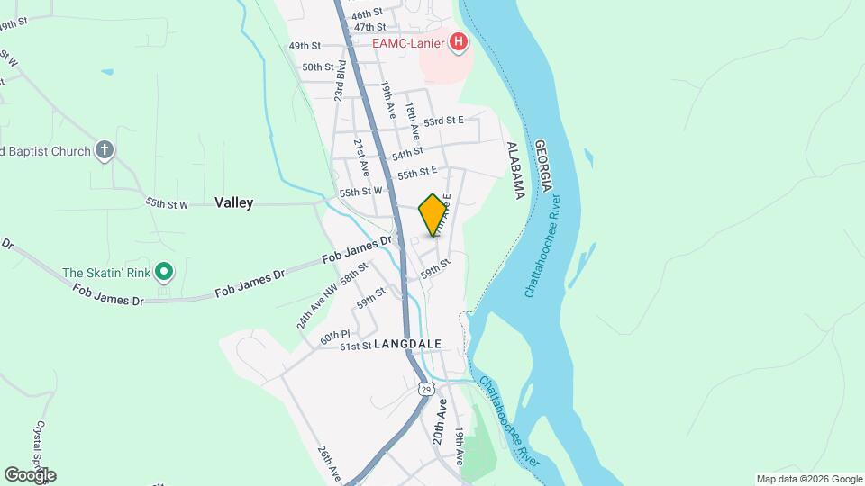 1701 58th St Map and Location Details