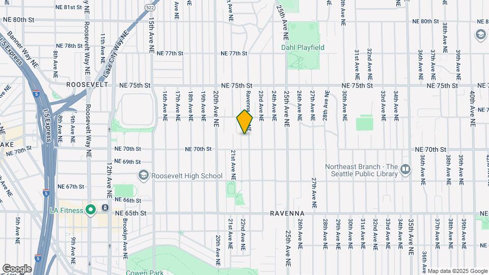 7025 Ravenna Ave NE Map and Location Details