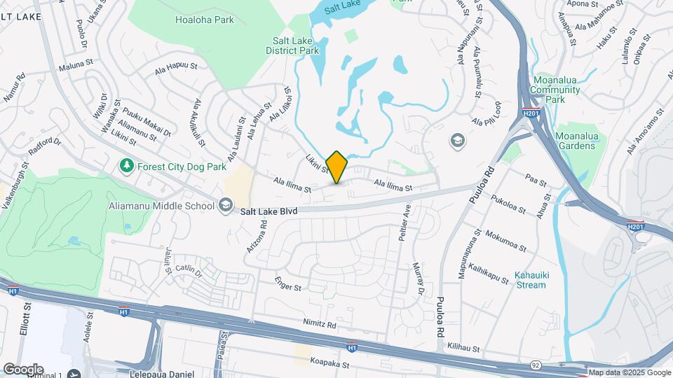 3077 Ala Ilima St Map and Location Details