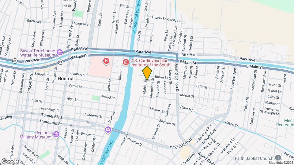 311 Mahler St Map and Location Details