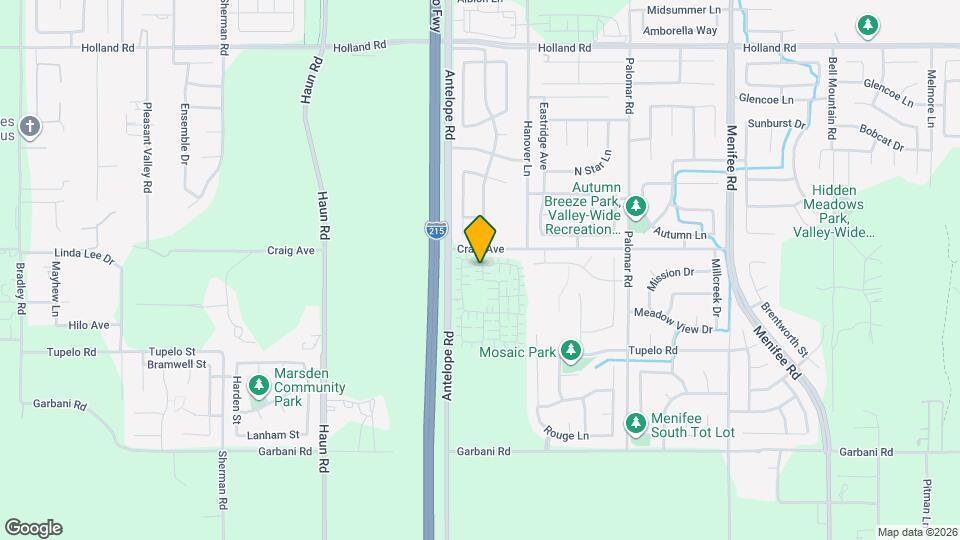 31527 Willowood Way Mapa y Detalles de la Ubicación