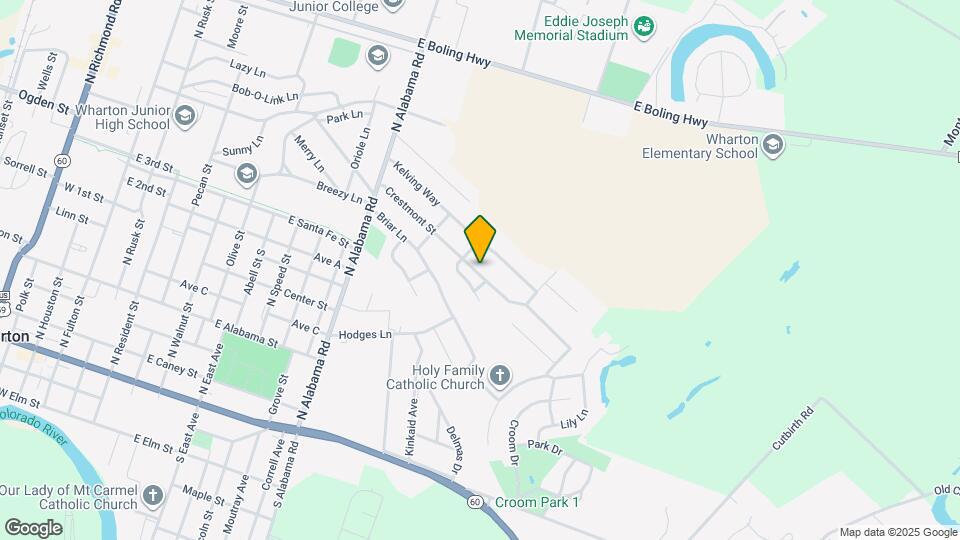 1521 Crestmont St Map and Location Details