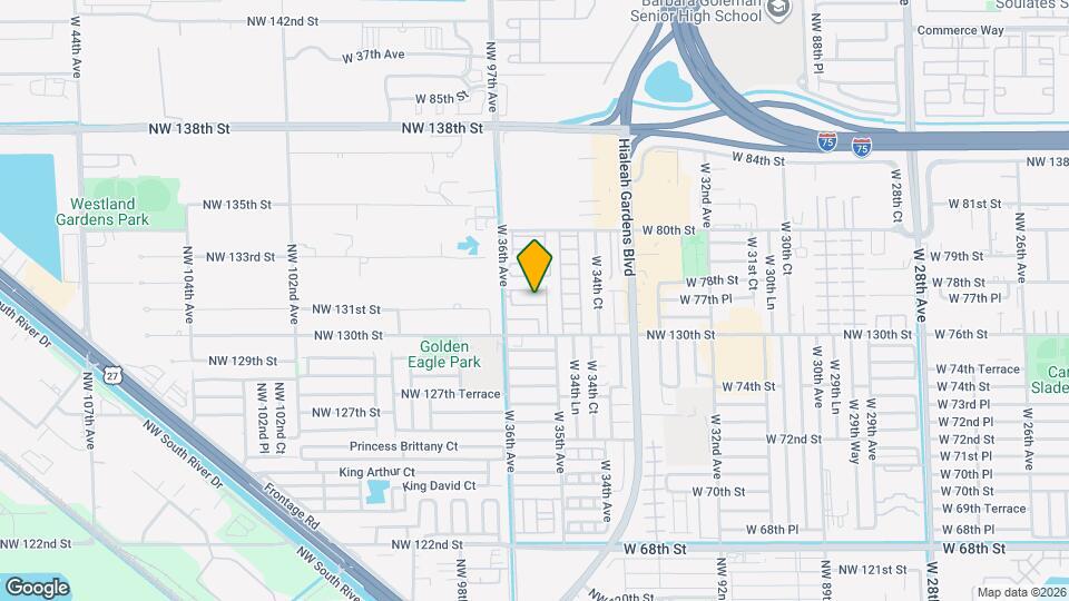 7776 W 36th Ave Map and Location Details