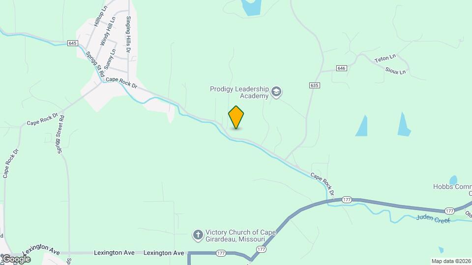 920 W Cape Rock Dr Mapa y Detalles de la Ubicación