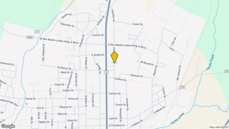 1420 Fletcher St Mapa y Detalles de la Ubicación