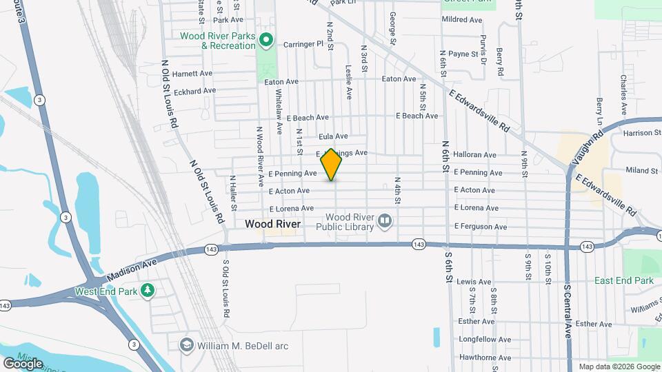 159 E Acton Ave Map and Location Details