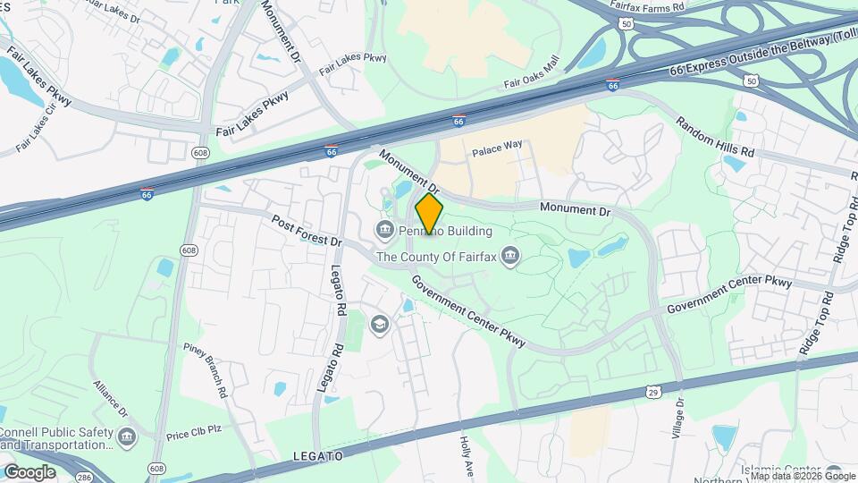 Fairfax Crest Mapa y Detalles de la Ubicación