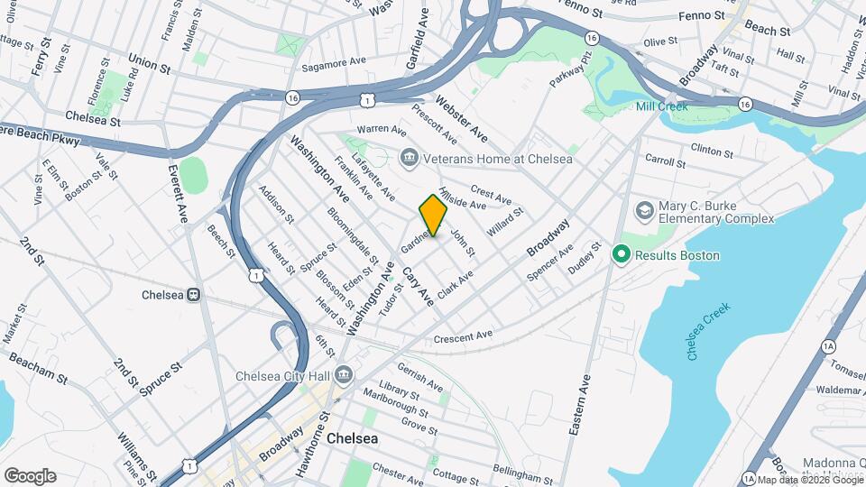 84 Tudor St Map and Location Details