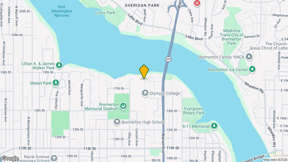 1202 18th St Map and Location Details