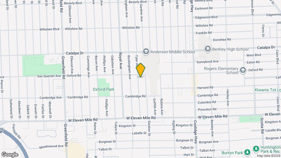 2236 Tyler Ave Mapa y Detalles de la Ubicación