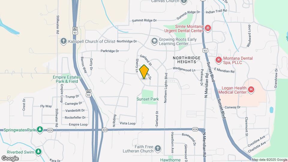 125 Sherry Ln Map and Location Details